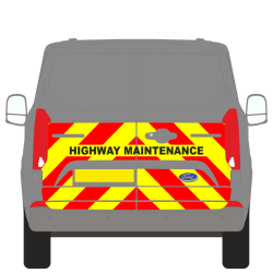 Ford Transit Custom 2023 on Half Height Magnetics (FTCU025)